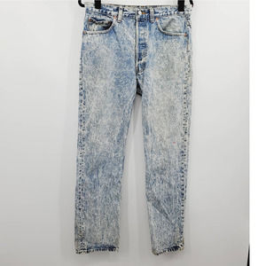 Vintage Levi Stone Wash Bleached Mom Jeans - image 1